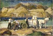George Wesley Bellows The Sand Cart oil painting on canvas